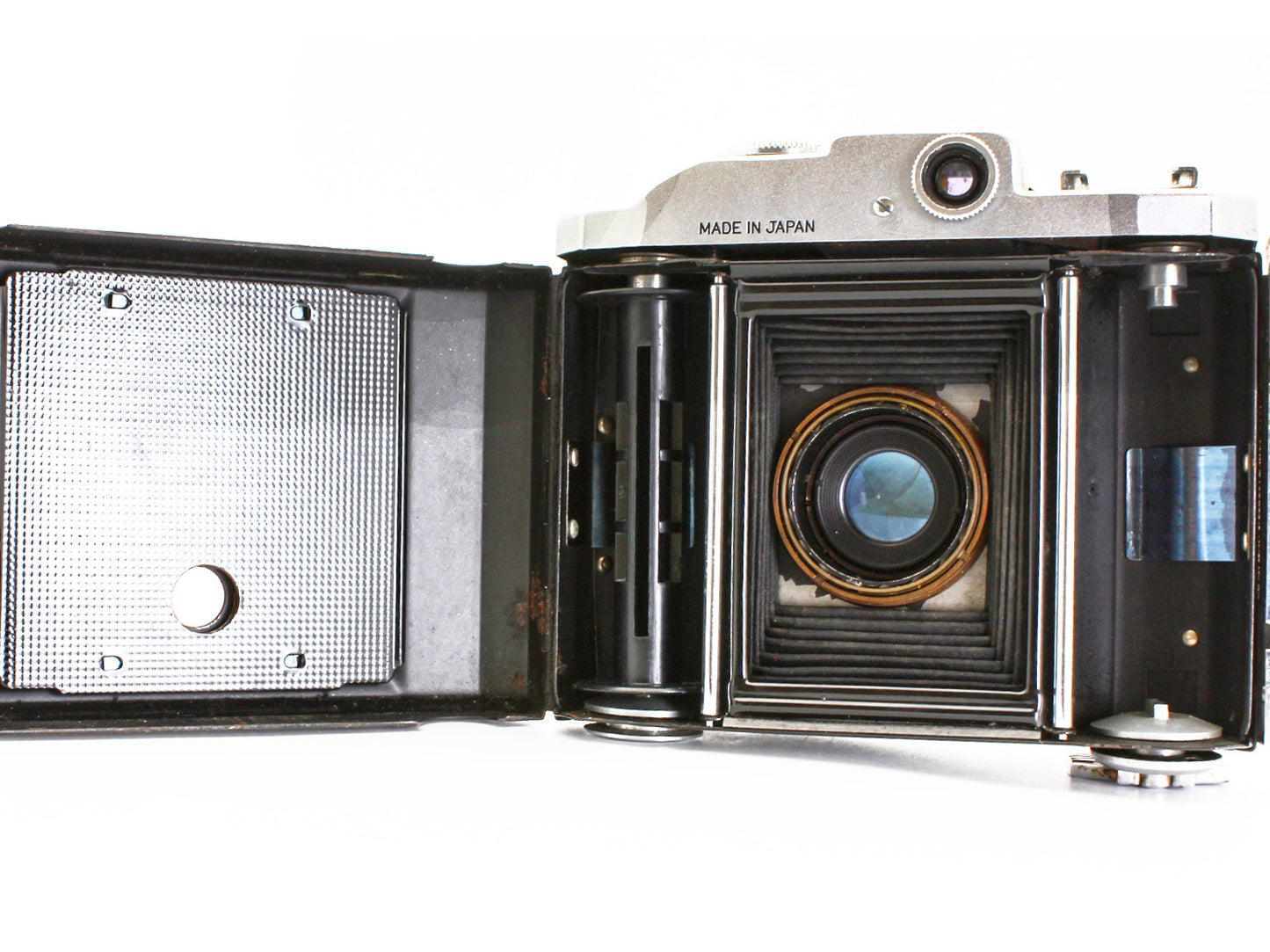 KONICA Pearl 6x4.5 Medium Format Camera Hexar 75mm f/4.5 Lens JAPAN【Very Good】
