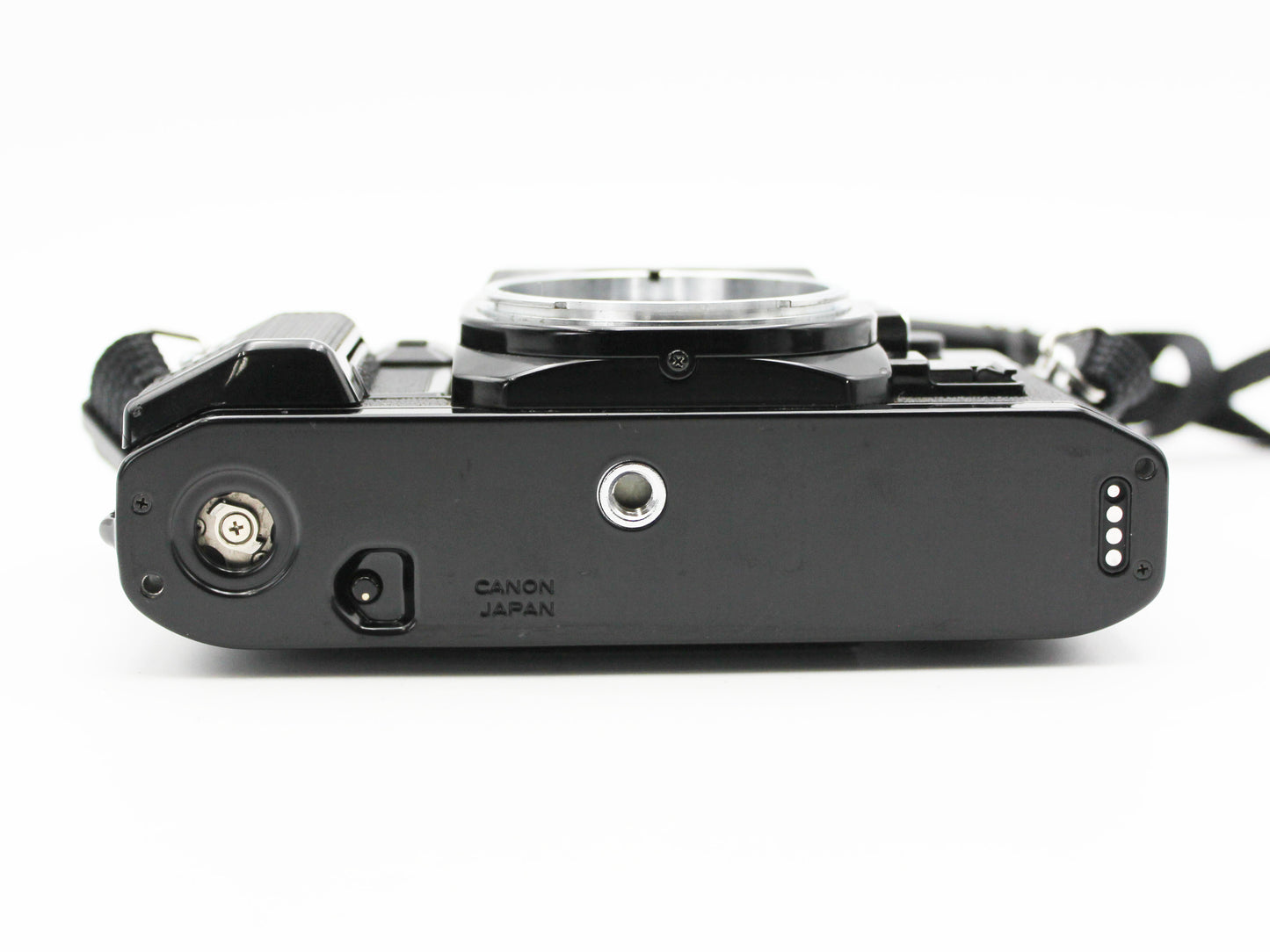 Canon A-1 SLR Black Body 35mm Film Camera Power Winder A from JAPAN【Very Good】