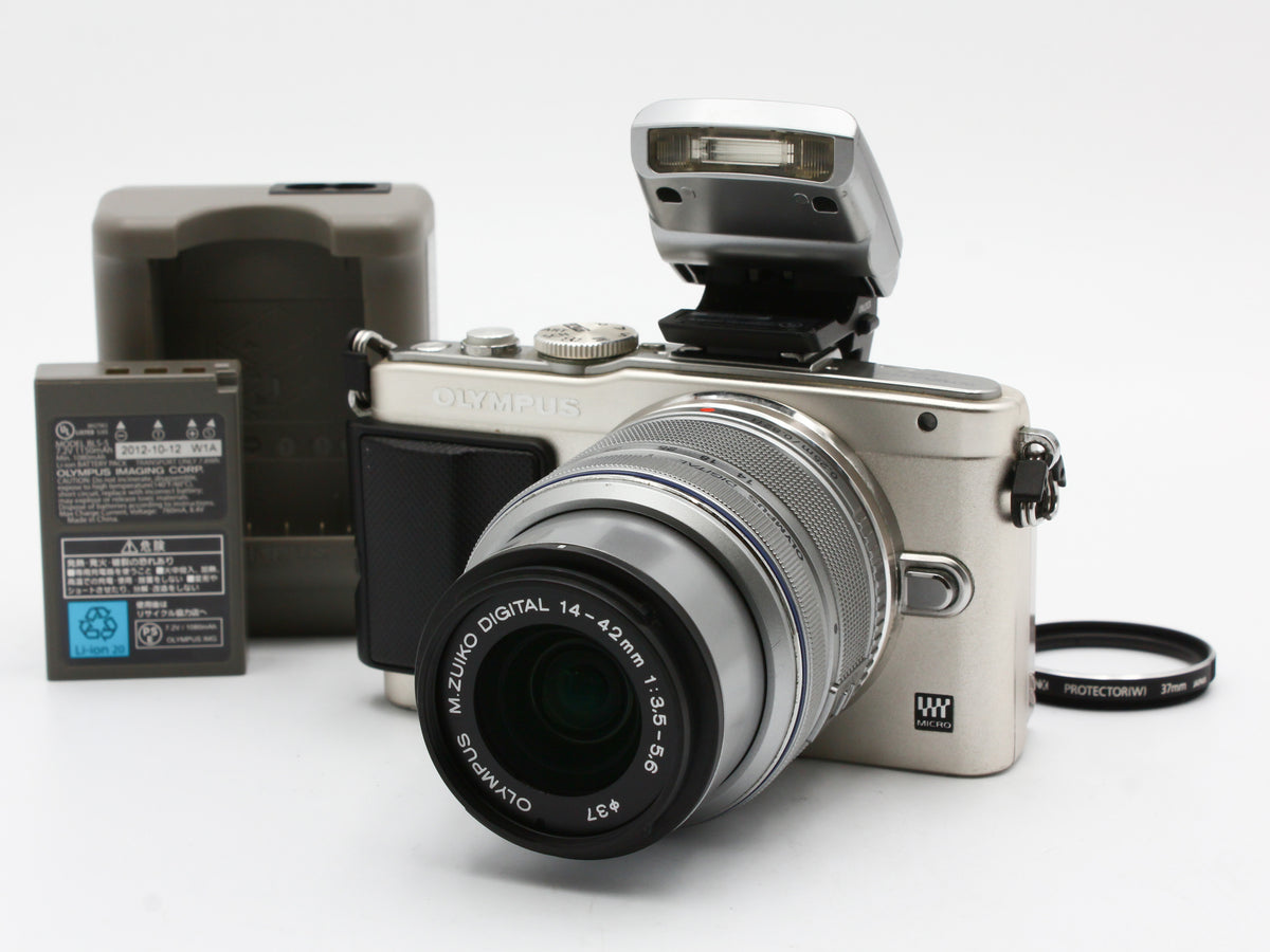 OLYMPUS PEN Lite E-PL5 Digital Camera 14-42mm f/3.5-5.6 ⅡR Lens JAPAN【Exc+4】