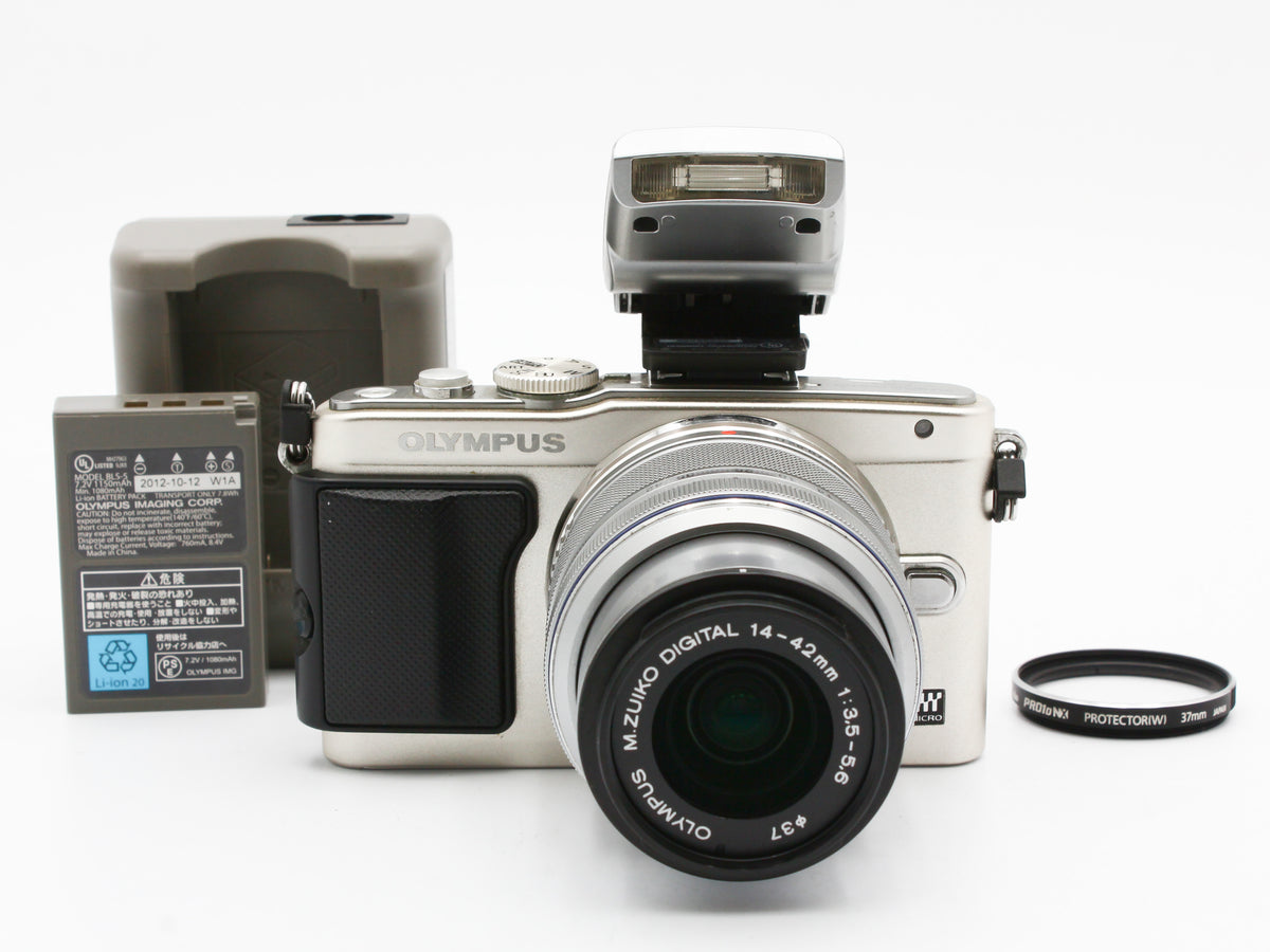 OLYMPUS PEN Lite E-PL5 Digital Camera 14-42mm f/3.5-5.6 ⅡR Lens JAPAN【Exc+4】