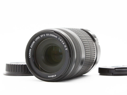 Canon EF-S 55-250mm f/4-5.6 IS II Telephoto Zoom Lens from JAPAN【Near Mint】