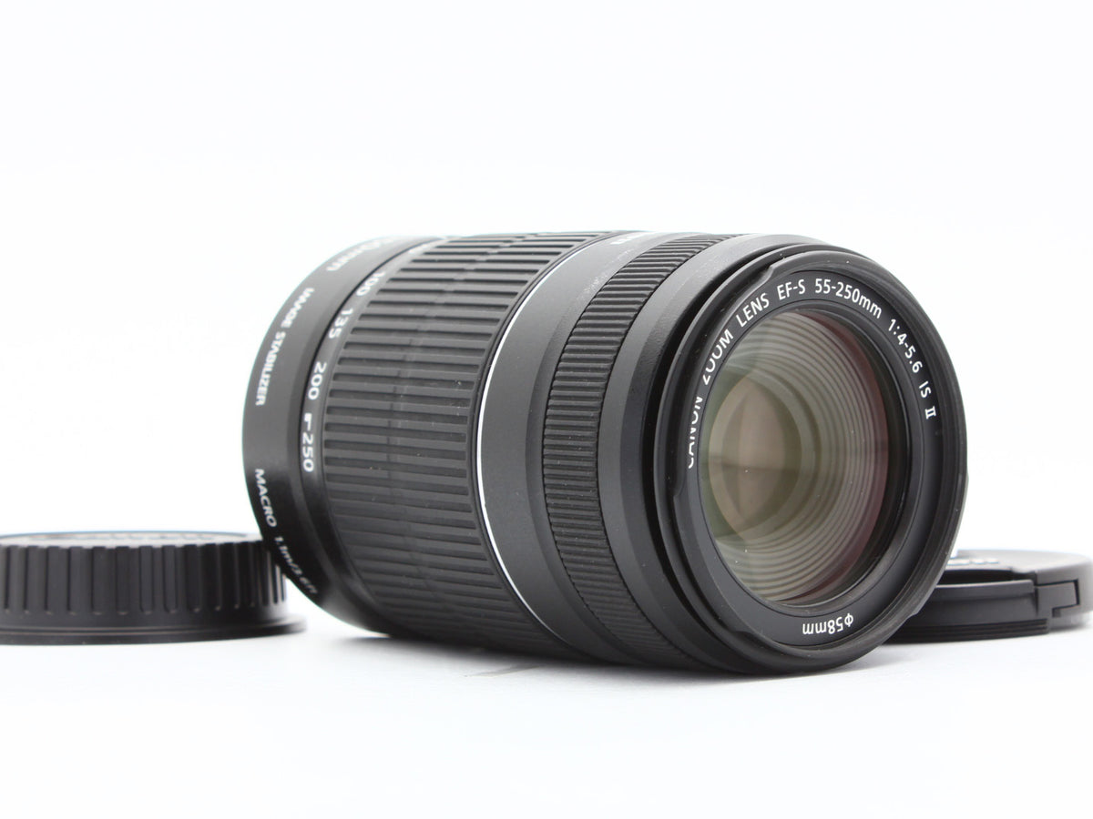 Canon EF-S 55-250mm f/4-5.6 IS II Telephoto Zoom Lens from JAPAN【Near Mint】