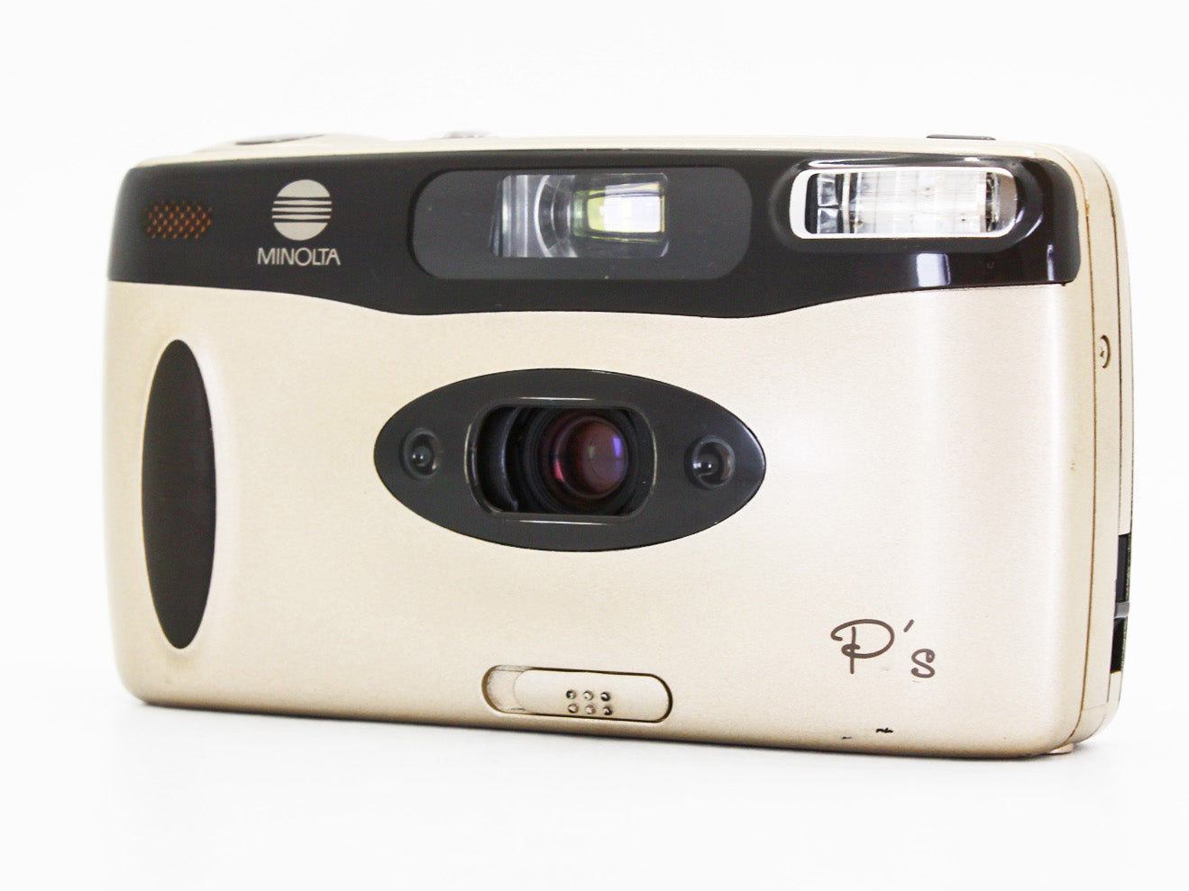 Minolta P's Point & Shoot 35mm Film Camera from JAPAN【Exc+5】