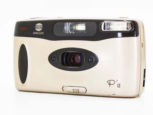 Minolta P's Point & Shoot 35mm Film Camera from JAPAN【Exc+5】