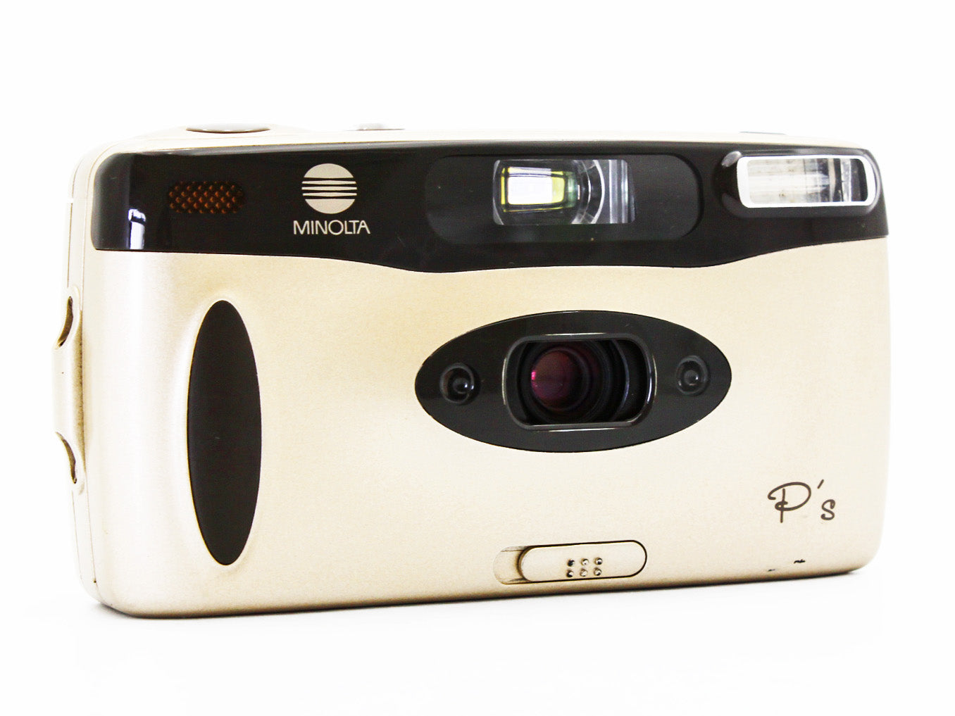 Minolta P's Point & Shoot 35mm Film Camera from JAPAN【Exc+5】