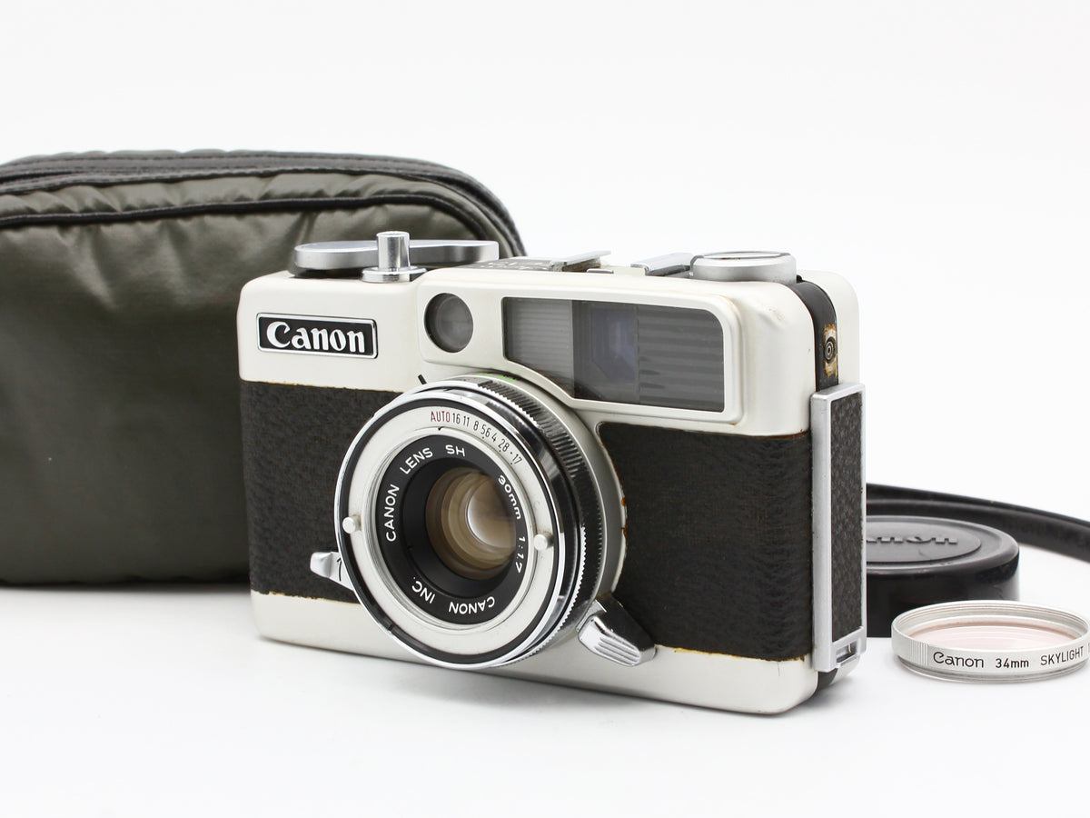 Canon Demi EE17 35mm Half Frame Film Camera 30mm f/1.7 Lens from JAPAN【Exc+4】