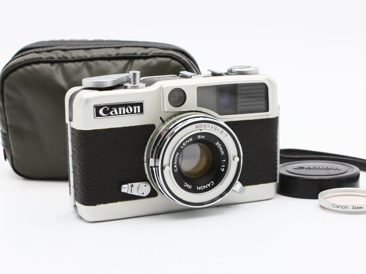 Canon Demi EE17 35mm Half Frame Film Camera 30mm f/1.7 Lens from JAPAN【Exc+4】