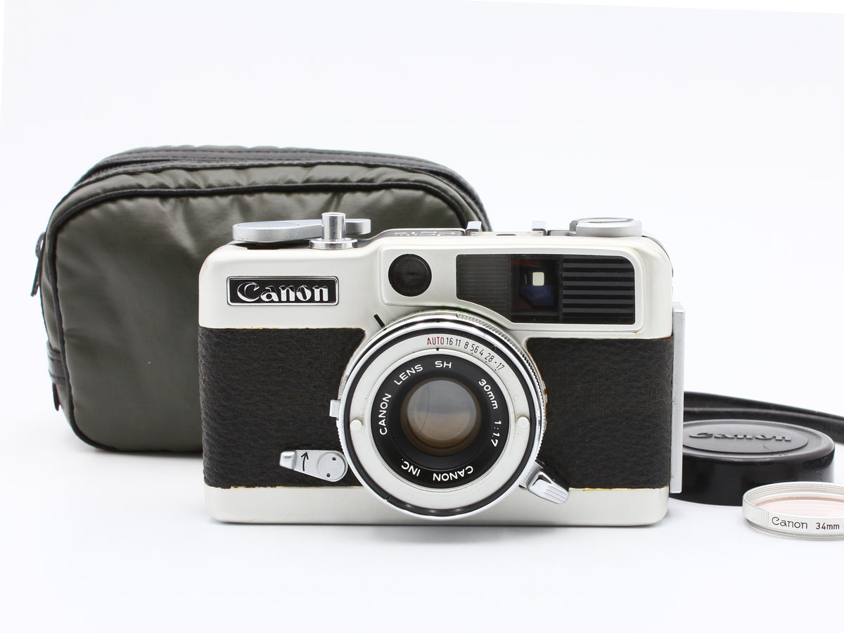 Canon Demi EE17 35mm Half Frame Film Camera 30mm f/1.7 Lens from JAPAN【Exc+4】