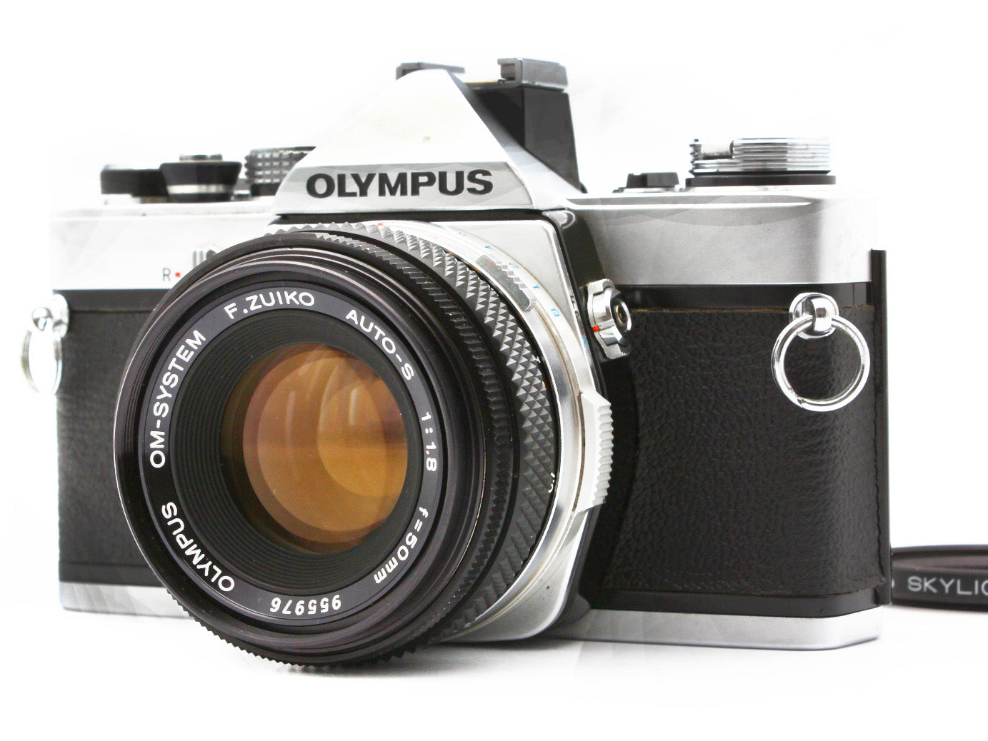 OLYMPUS OM-1 35mm SLR Film Camera F.zuiko 50mm f/1.8 Lens from JAPAN【VeryGood】