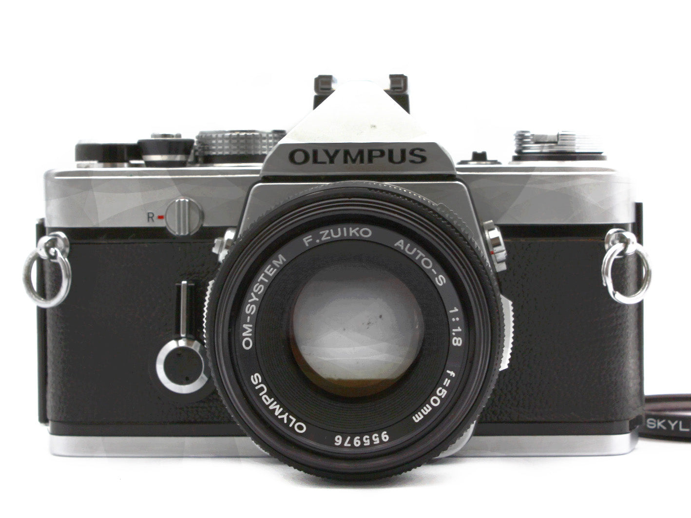 OLYMPUS OM-1 35mm SLR Film Camera F.zuiko 50mm f/1.8 Lens from JAPAN【VeryGood】