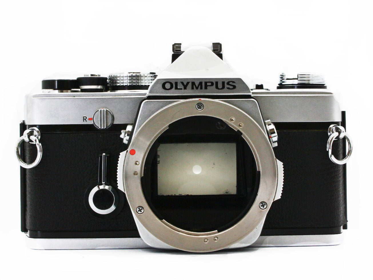 OLYMPUS OM-1 35mm SLR Film Camera F.zuiko 50mm f/1.8 Lens from JAPAN【VeryGood】