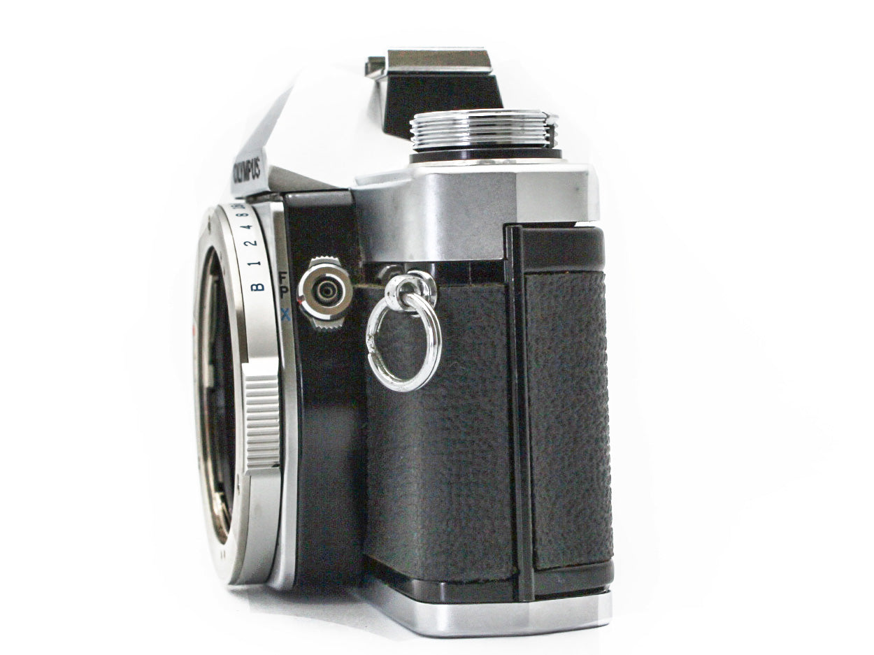 OLYMPUS OM-1 35mm SLR Film Camera F.zuiko 50mm f/1.8 Lens from JAPAN【VeryGood】