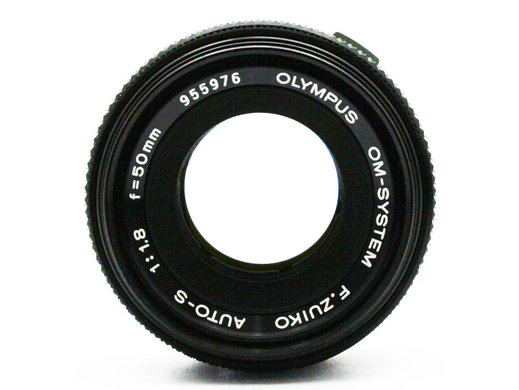 OLYMPUS OM-1 35mm SLR Film Camera F.zuiko 50mm f/1.8 Lens from JAPAN【VeryGood】