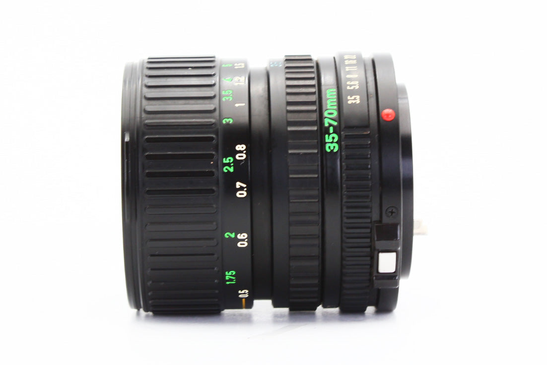 Canon AE-1 PROGRAM SLR Film Camera NFD 35-70mm f/3.5-4.5 Zoom Lens JAPAN【Exc+4】