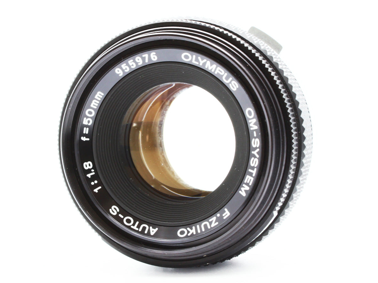 OLYMPUS OM-1 35mm SLR Film Camera F.zuiko 50mm f/1.8 Lens from JAPAN【VeryGood】