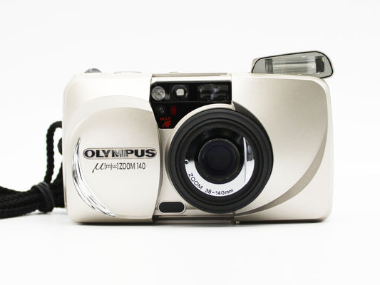 Olympus μ mju zoom 140 35mm Point & Shoot Film Camera from JAPAN【Exc+5】