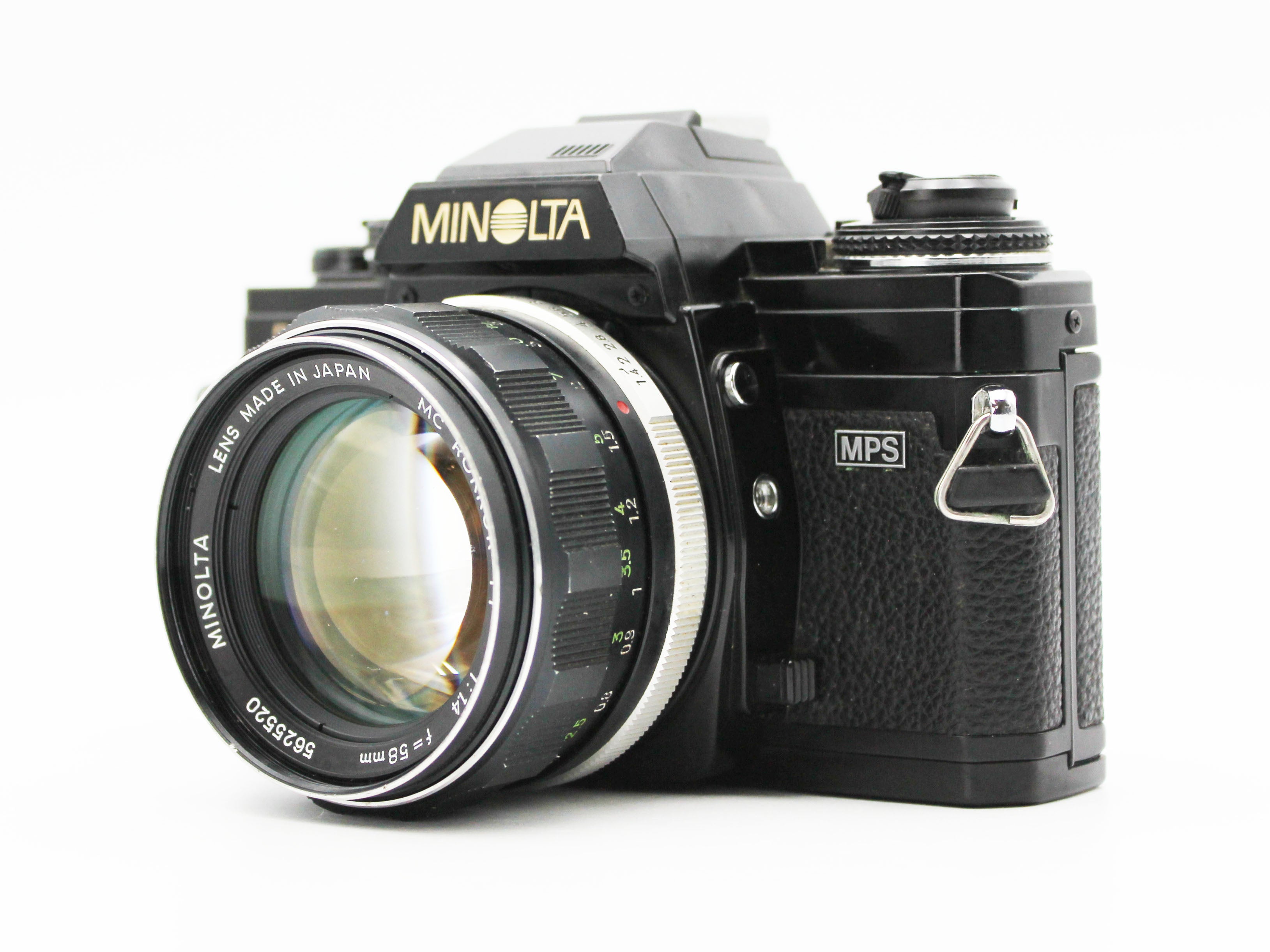 MINOLTA X-700 SLR 35mm Film Camera MC Rokkor PF 58mm f/1.4 from