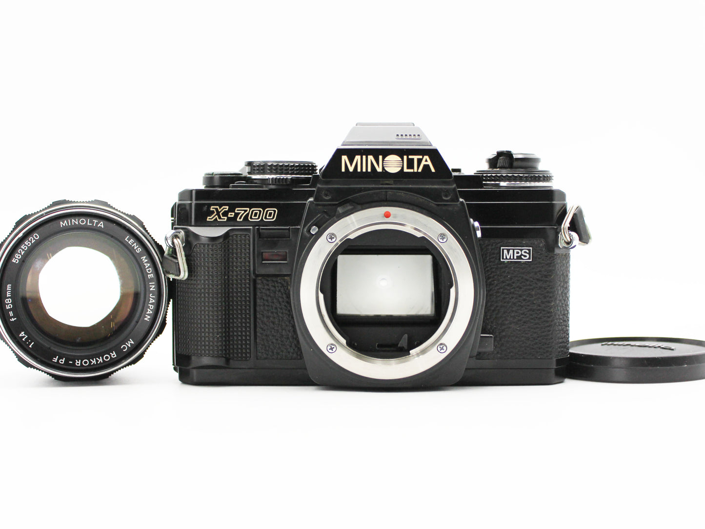 MINOLTA X-700 SLR 35mm Film Camera MC Rokkor PF 58mm f/1.4 from JAPAN【Exc+3】