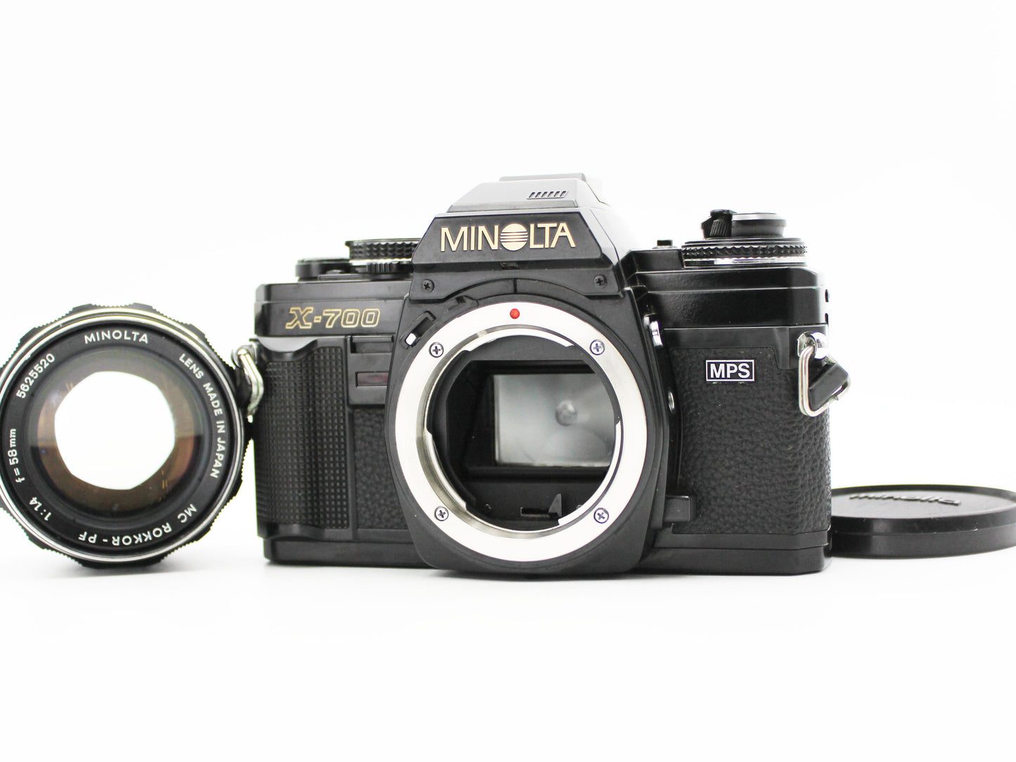 MINOLTA X-700 SLR 35mm Film Camera MC Rokkor PF 58mm f/1.4 from JAPAN【Exc+3】
