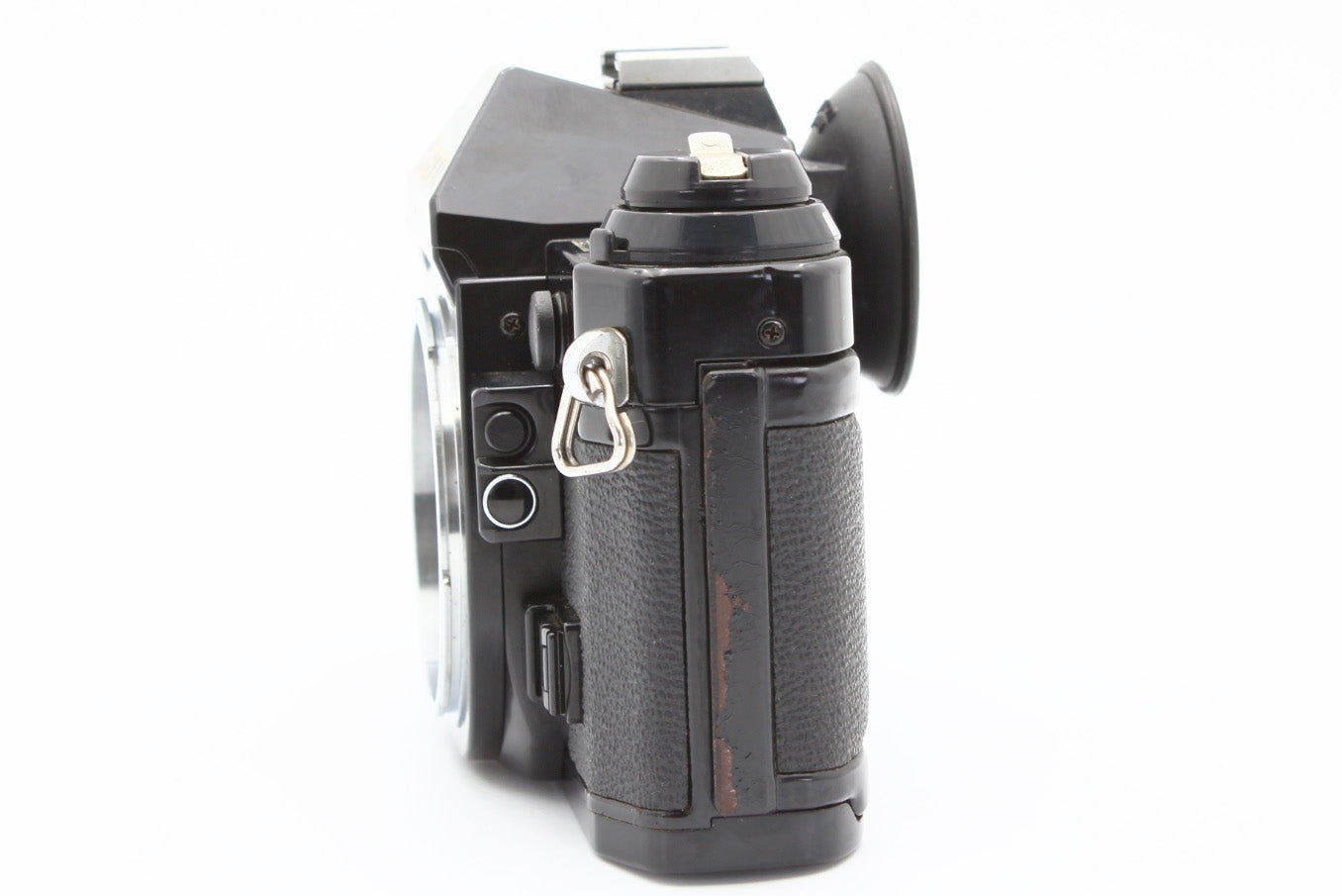 Canon AE-1 PROGRAM SLR Film Camera BLACK FD 50mm f/1.4 S.S.C. Lens JAPAN【Exc+4】