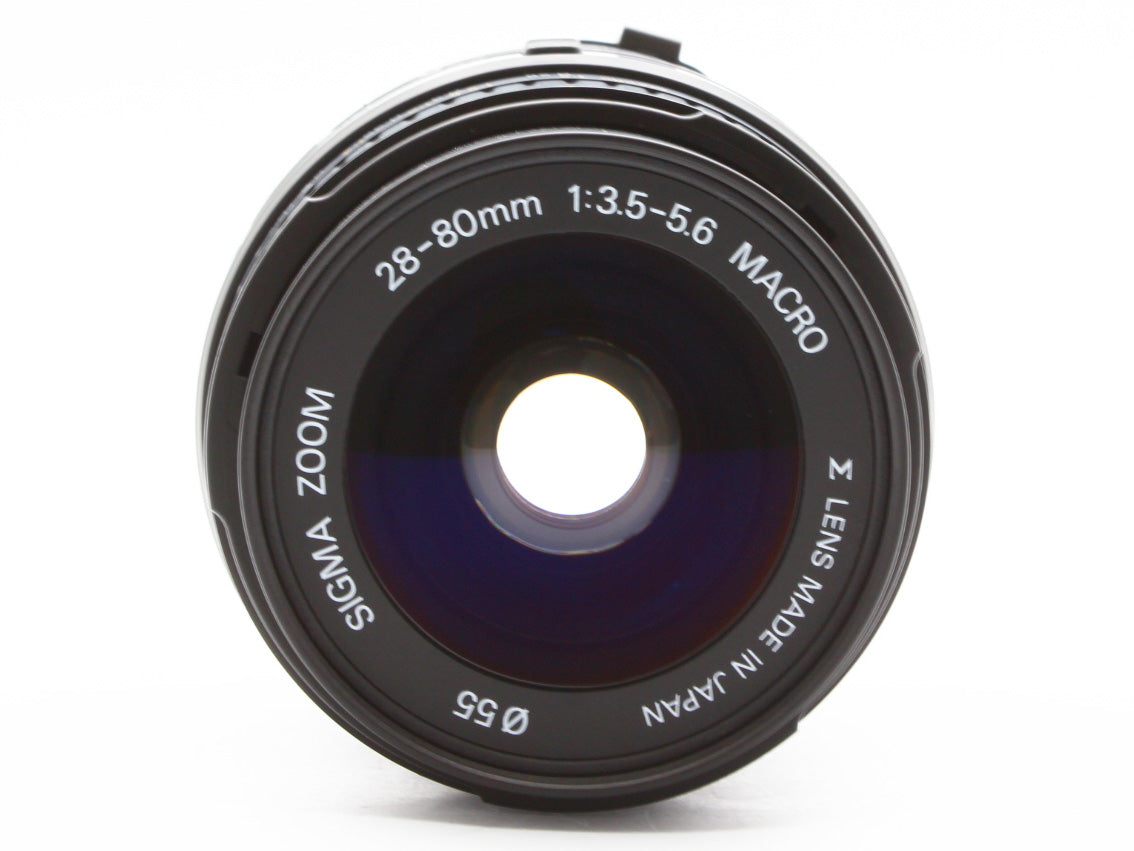 Canon EOS 55 Eye Control 35mm Film Camera Sigma 28-80mm f/3.5-5.6 Lens JP【Exc+4】