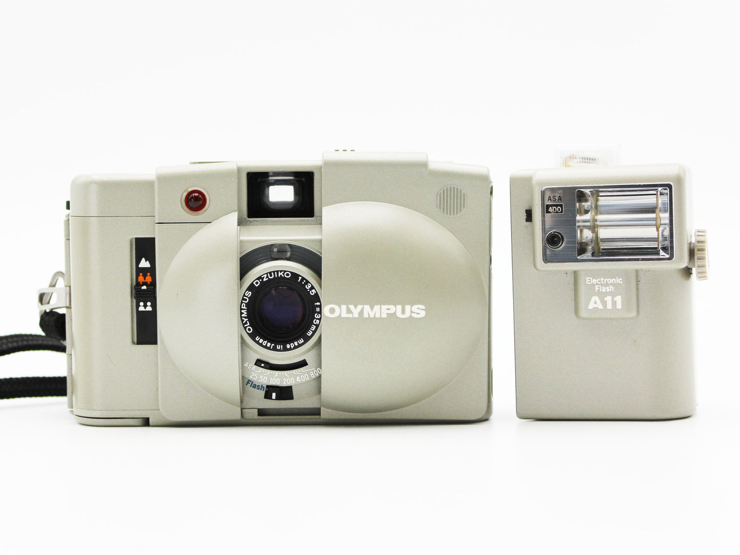 Olympus XA 2 Point&Shoot 35mm Film Camera A11 Flash from JAPAN【Exc+3】