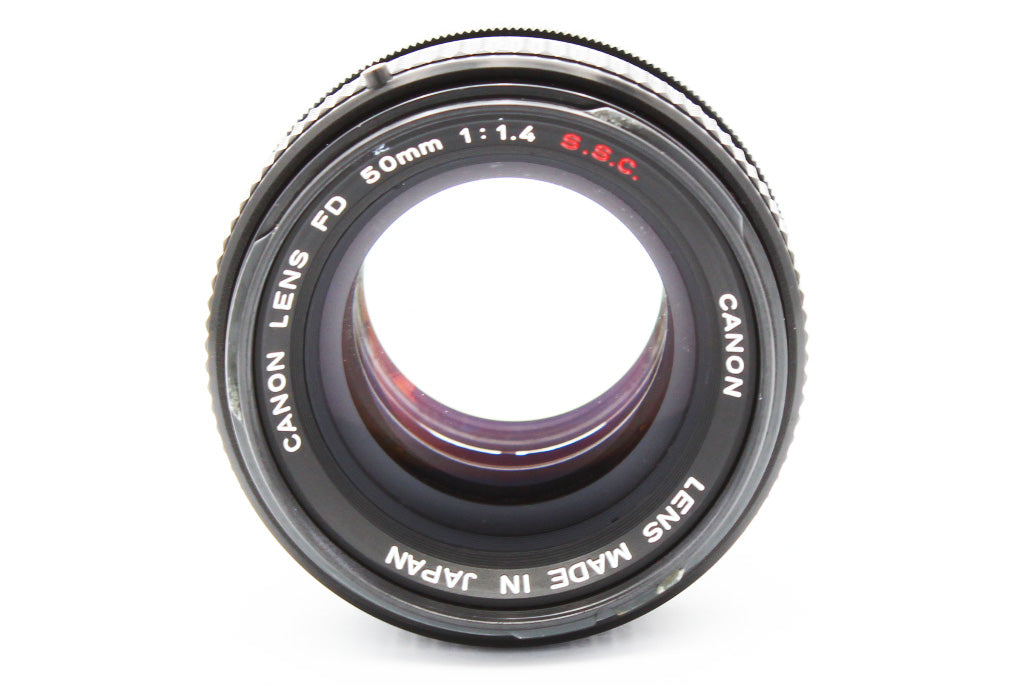 Canon AE-1 PROGRAM SLR Film Camera BLACK FD 50mm f/1.4 S.S.C. Lens JAPAN【Exc+4】