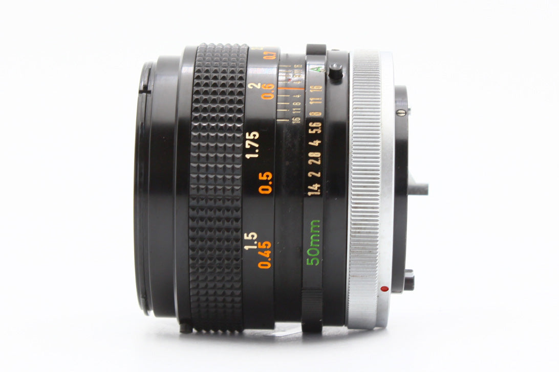 Canon AE-1 PROGRAM SLR Film Camera BLACK FD 50mm f/1.4 S.S.C. Lens JAPAN【Exc+4】