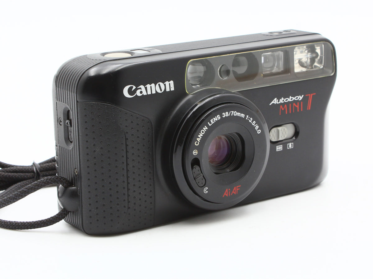 Canon Autoboy MINI T 35mm Film Camera Ai AF 38-70mm f/3.5-6 Lens JAPAN【Exc+5】