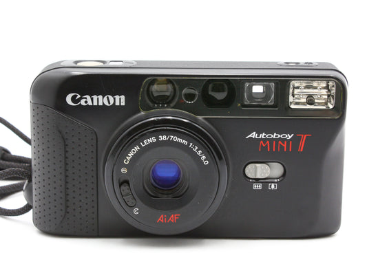 Canon Autoboy MINI T 35mm Film Camera Ai AF 38-70mm f/3.5-6 Lens JAPAN【Exc+5】