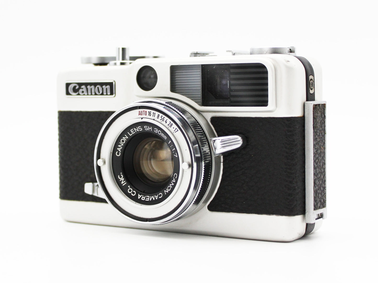 Canon Demi EE17 35mm Half Film Camera 30mm f/1.7 Lens from JAPAN 【As-is】