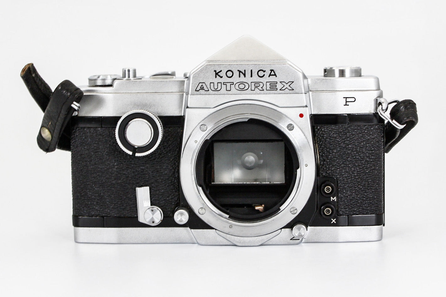 Konica Autorex P 35mm Film Camera Konica Hexanon 52mm f/1.8 Lens JAPAN【Exc+4】