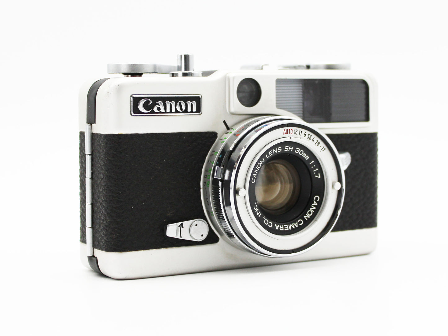Canon Demi EE17 35mm Half Film Camera 30mm f/1.7 Lens from JAPAN 【As-is】