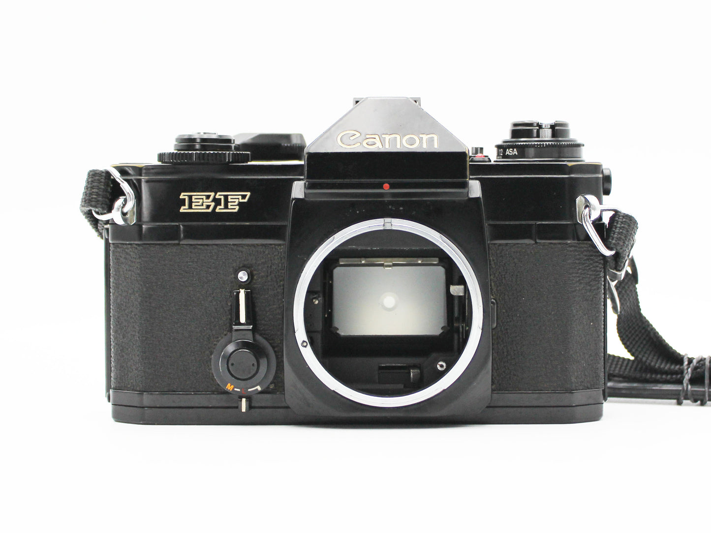 Canon EF Black 35mm SLR Film Camera FD 50mm f/1.8 S.C. Lens JAPAN【Very Good】