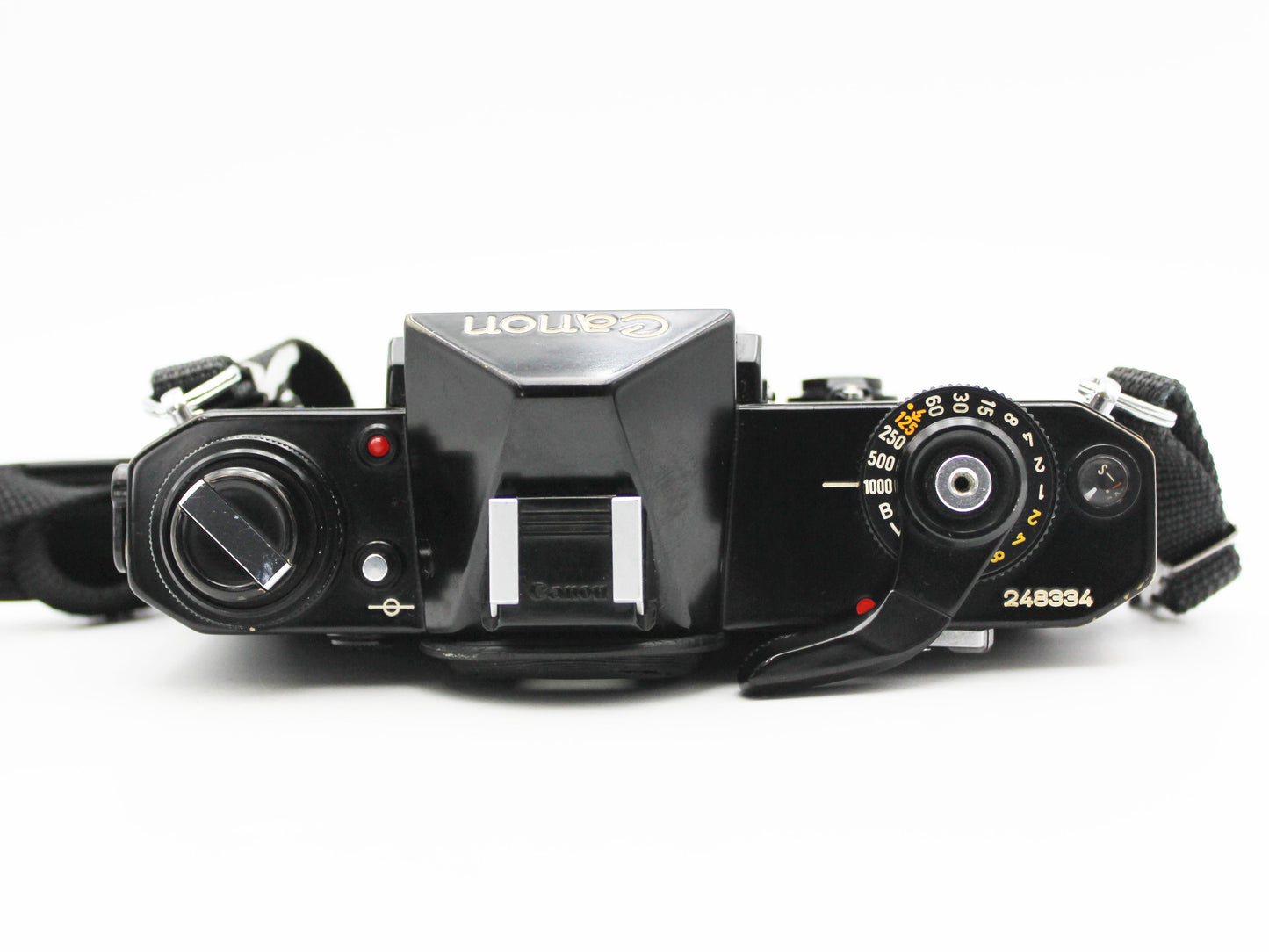 Canon EF Black 35mm SLR Film Camera FD 50mm f/1.8 S.C. Lens JAPAN【Very Good】