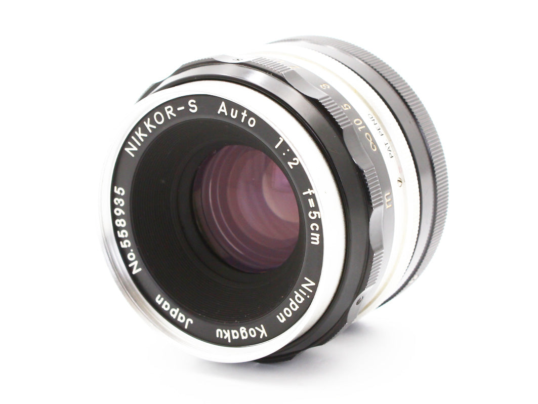 Nikon NIKKOREX F Film Camera NIKKOR-S 50mm f/2 Lens Exposure Meter JAPAN【Exc+5】