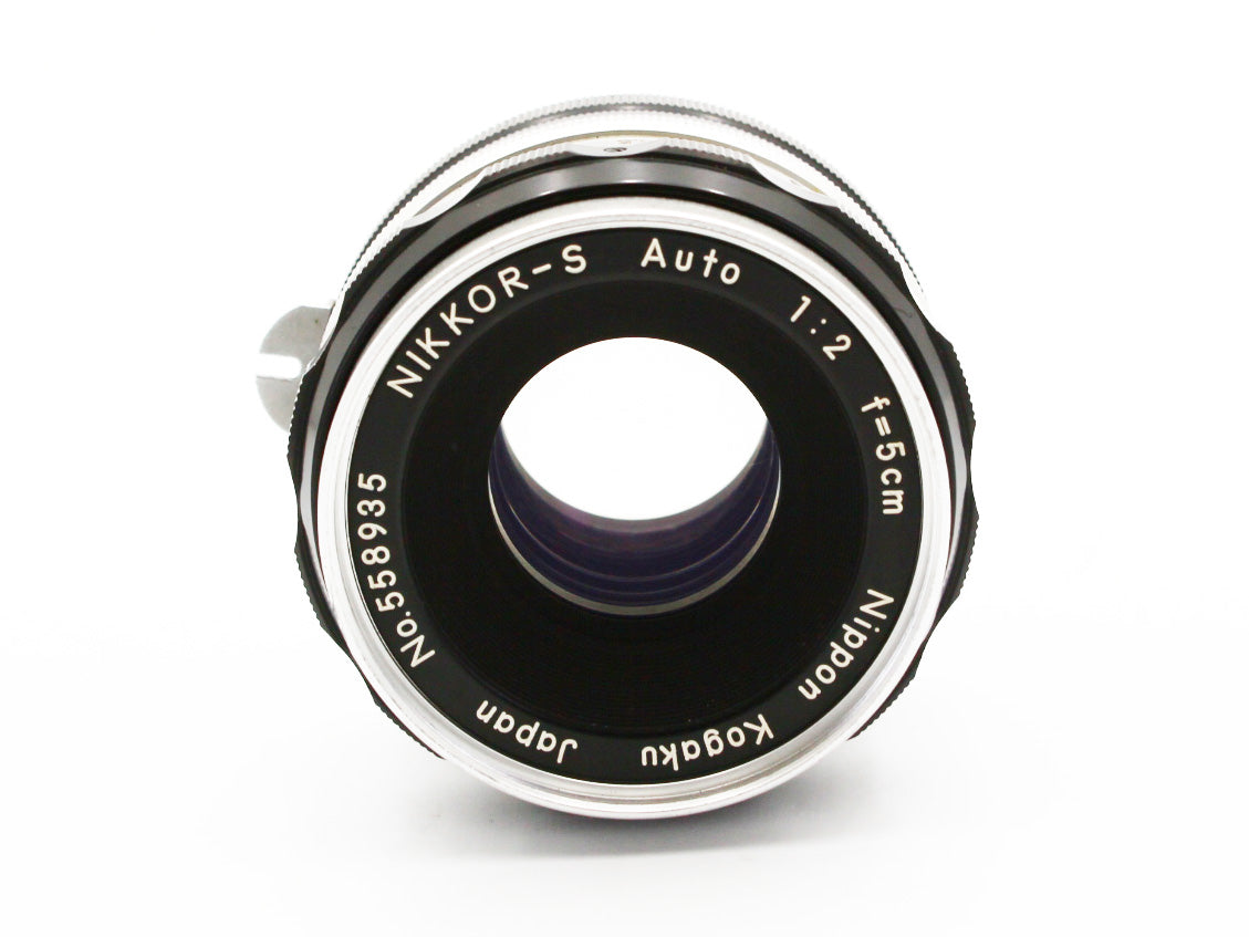 Nikon NIKKOREX F Film Camera NIKKOR-S 50mm f/2 Lens Exposure Meter JAPAN【Exc+5】