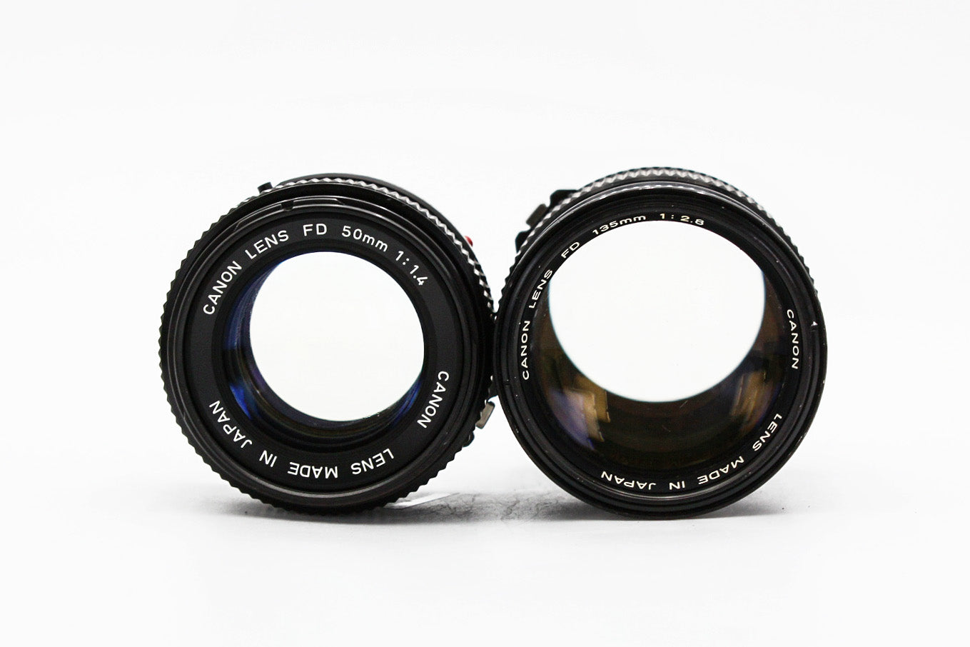 CANON AE-1 Program Power Winder NFD 50mm f/1.4 135mm f/2.8 Lens JAPAN【Exc+3】