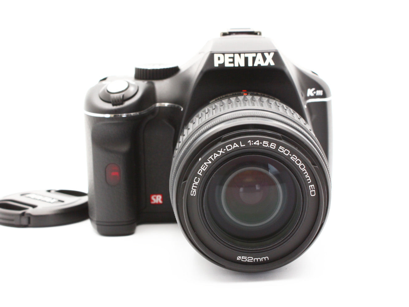 PENTAX K-m Digital SLR Camera PENTAX-DAL 50-200mm f/4-5.6 ED Lens JAPAN【Exc+5】
