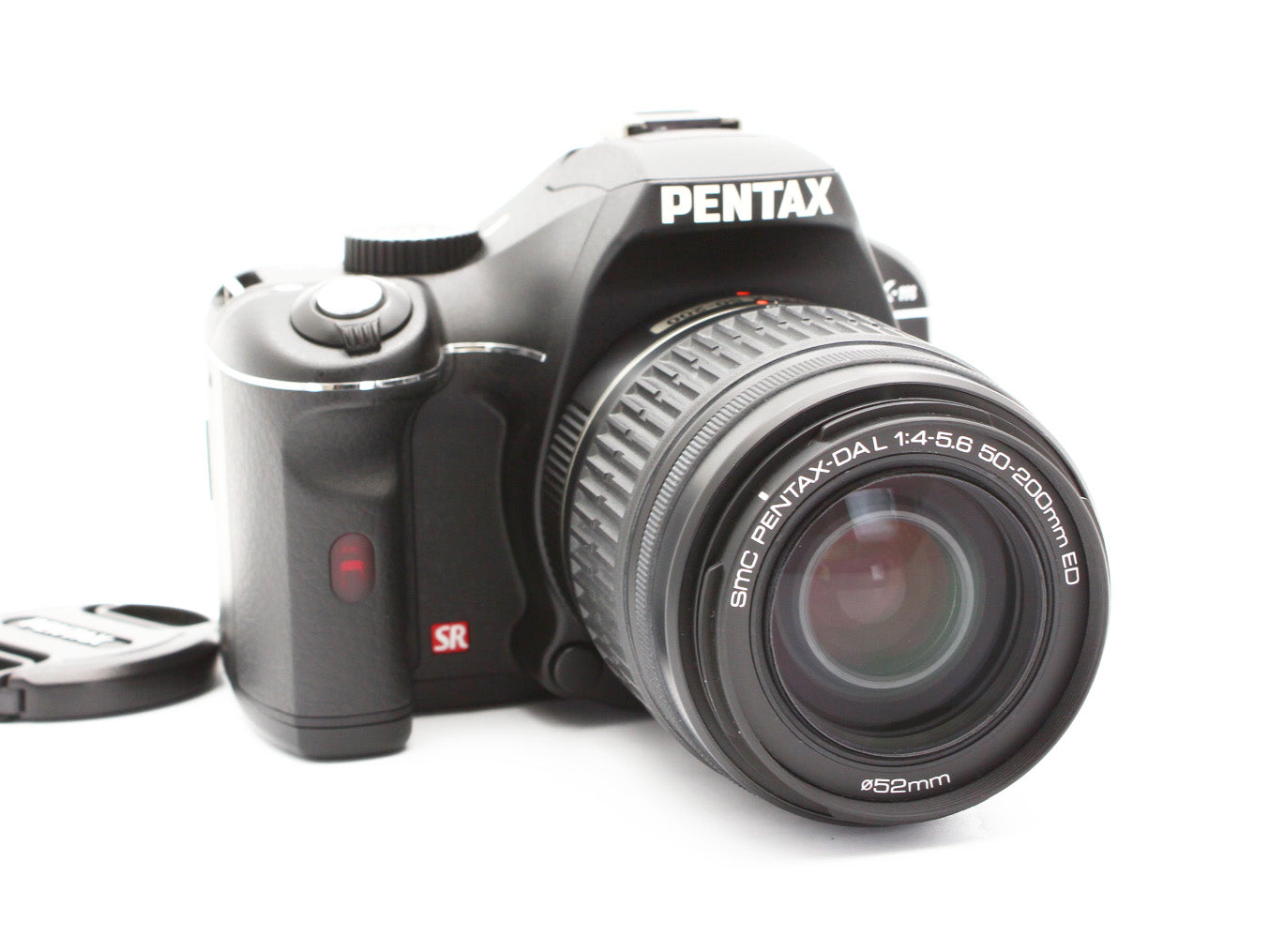 PENTAX K-m Digital SLR Camera PENTAX-DAL 50-200mm f/4-5.6 ED Lens JAPAN【Exc+5】