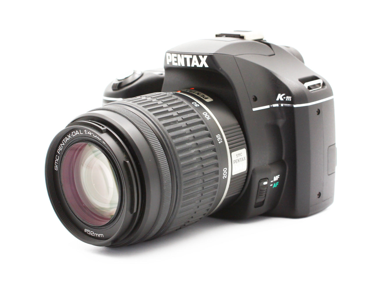 PENTAX K-m Digital SLR Camera PENTAX-DAL 50-200mm f/4-5.6 ED Lens JAPAN【Exc+5】