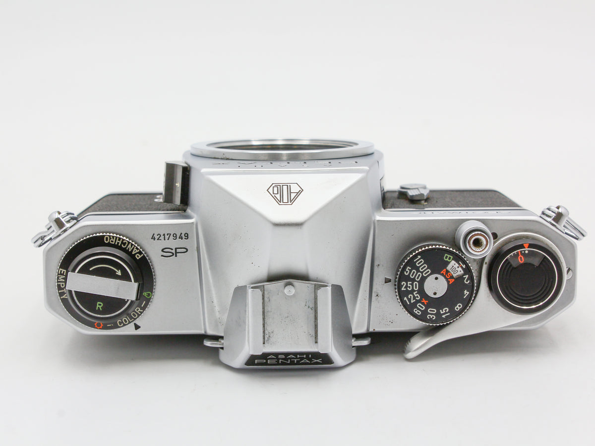 ASAHI PENTAX SPOTMATIC SP Film Camera Super-Takumar 55mm f/1.8 Lens JAPAN【Exc+4】