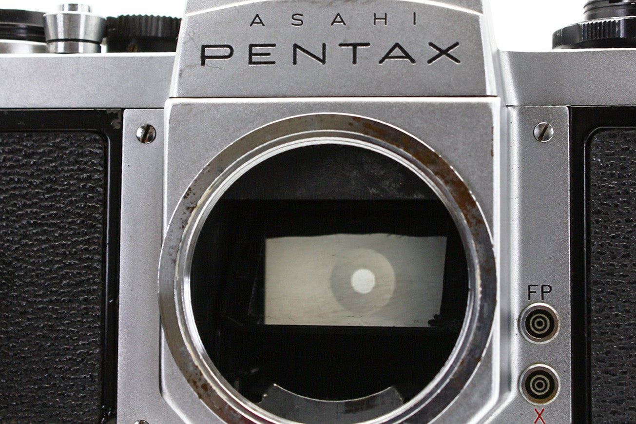 PENTAX SV 35mm Film Camera Sun Auto Tele-Zoom 85-210mm f/4.8 Lens JAPAN【Exc+3】
