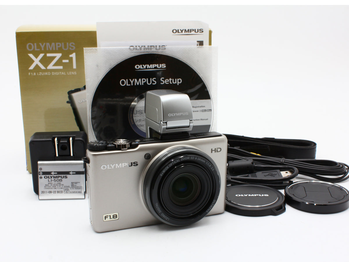 OLYMPUS XZ-1 10.0MP Digital Camera  i.Zuiko 6-24mm f/1.8-2.5 Lens Japan【Mint】