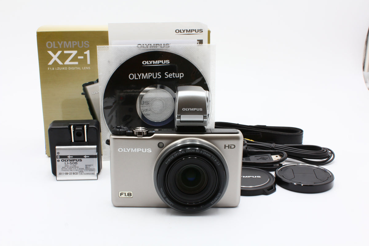 OLYMPUS XZ-1 10.0MP Digital Camera  i.Zuiko 6-24mm f/1.8-2.5 Lens Japan【Mint】