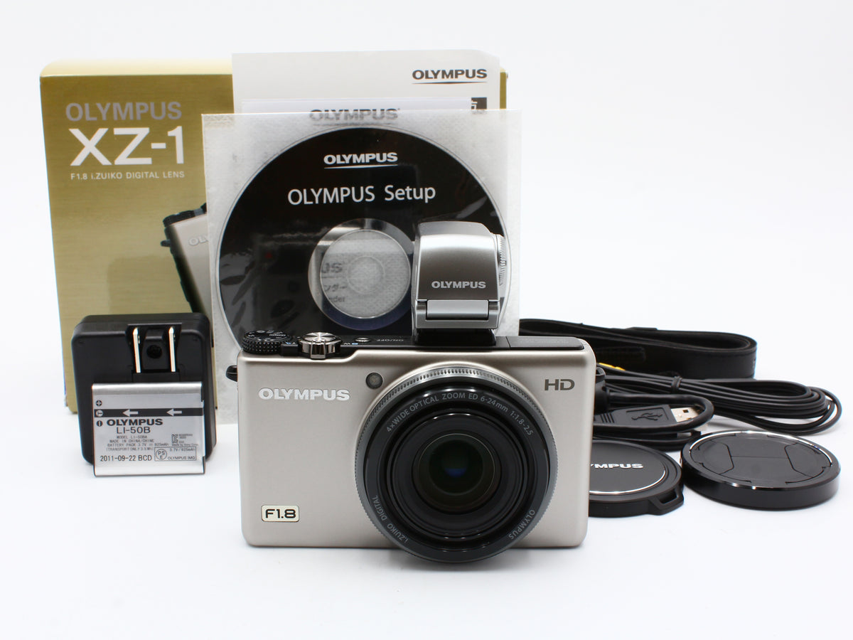OLYMPUS XZ-1 10.0MP Digital Camera  i.Zuiko 6-24mm f/1.8-2.5 Lens Japan【Mint】