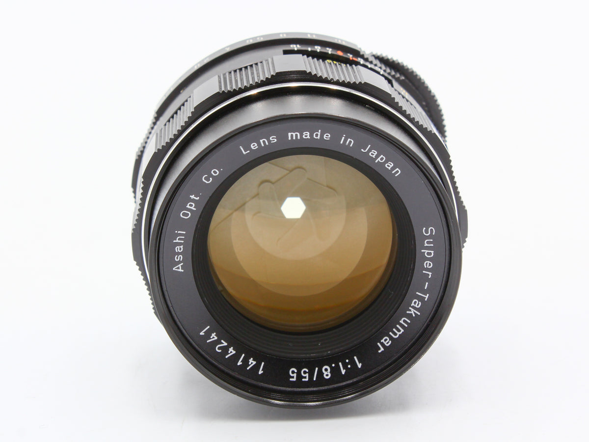 ASAHI PENTAX SPOTMATIC SP Film Camera Super-Takumar 55mm f/1.8 Lens JAPAN【Exc+4】