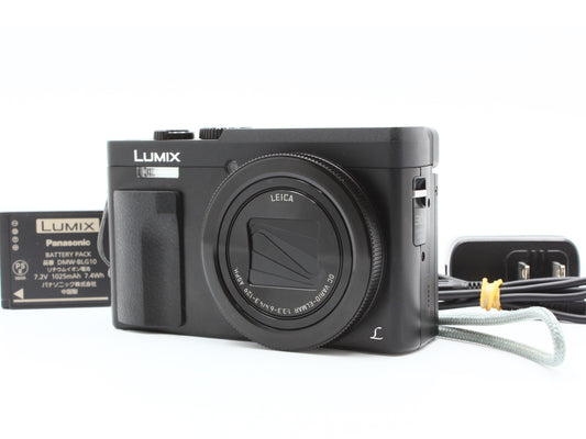 Panasonic LUMIX DC-TZ90 Black Digital camera Leica 30x Zoom Lens JAPAN【Exc+4】