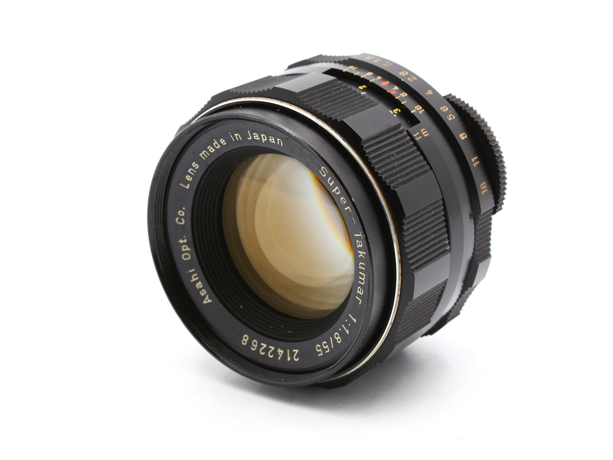 PENTAX SPOTMATIC SP2 SPII Film Camera Super-Takumar 55mm f/1.8 Lens JAPAN【Exc+4】