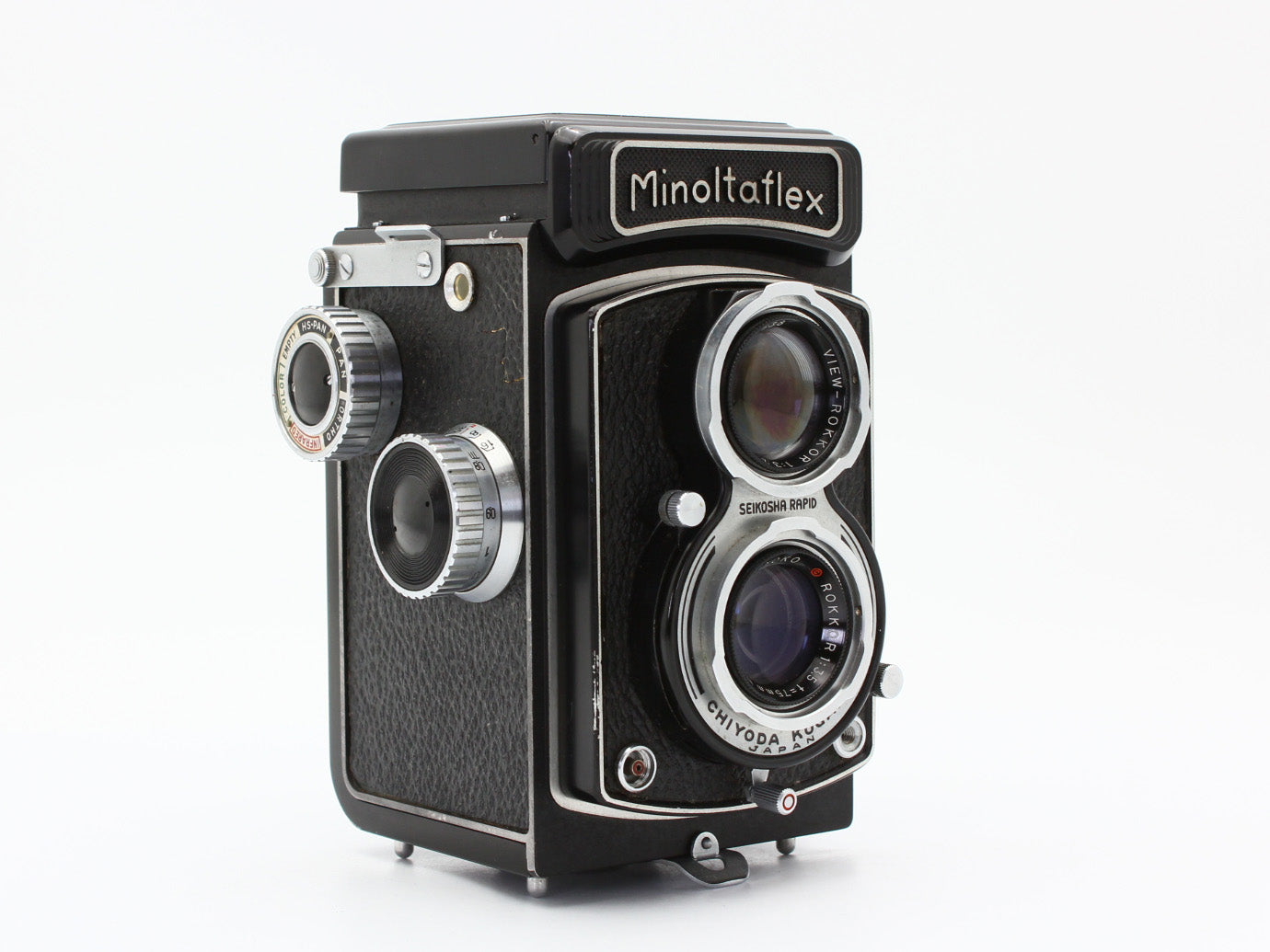 Minoltaflex 6x6 Medium Format Film Camera Rokkor 75mm f/3.5 Lens JAPAN【Exc+3】